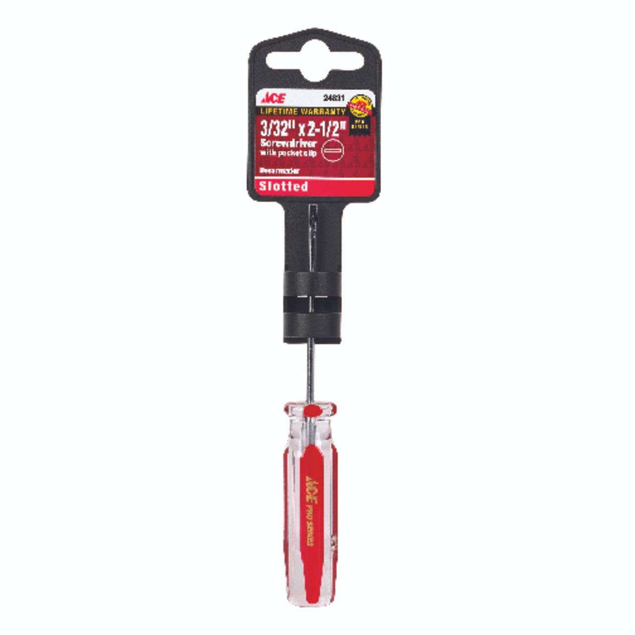 screwdriver 3/32 x 2.5 slotted ace slotted screwdriver hand tool