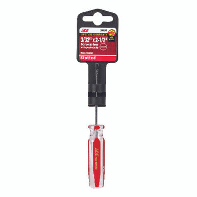 Screwdriver 3/32 X 2.5 Slotted Ace