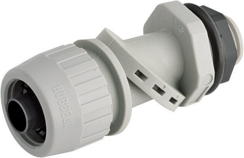 connector liquid tight swivel lock 1/2 conduit conduit connector 1/2 in.