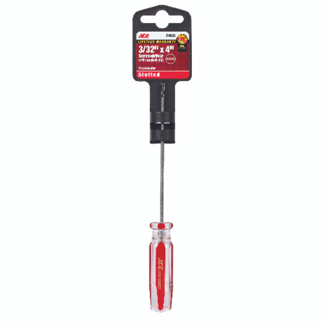 screwdriver 3/32 x 4 slotted ace slotted screwdriver hand tool