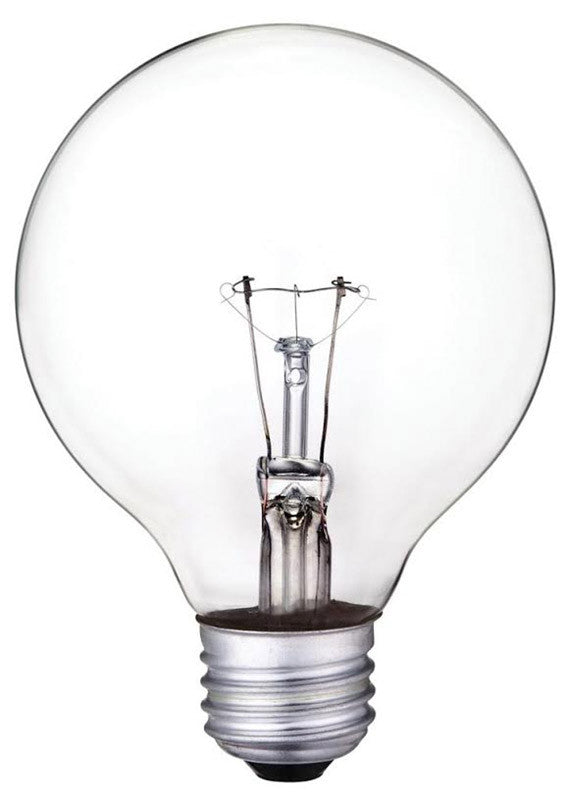westinghouse 25 watts g25 globe incandescent bulb e26 (medium) soft white 1 pk incandescent light bulb 25W soft white