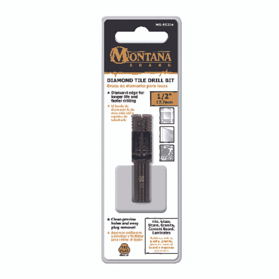 TILE DRILL BIT 1/2 DIAMETER