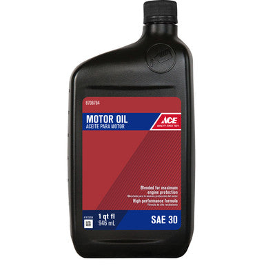 Motor Oil SAE 30 Hd Quart Ace