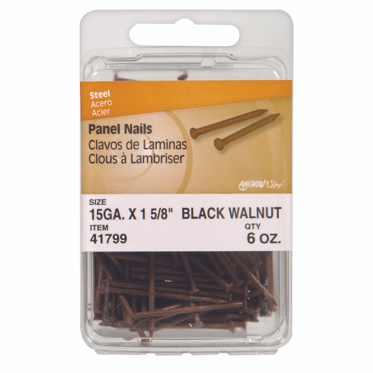 hillman 1-5/8 in. panel steel nail flat hardware