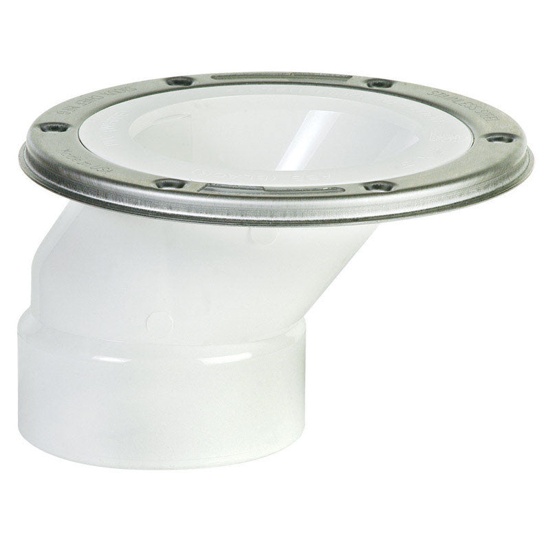 Sioux Chief closet flange DWV plumbing PVC ABS