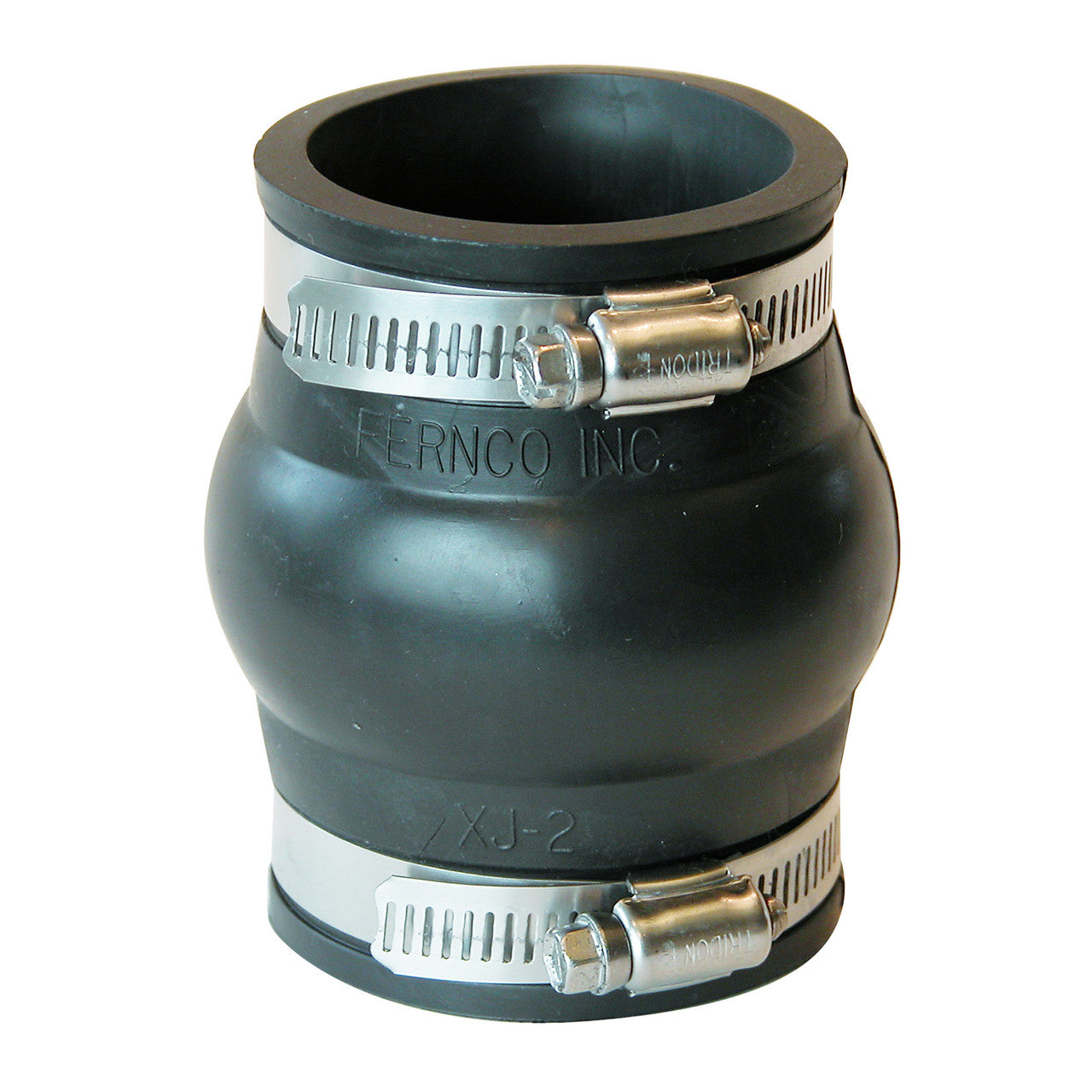 Fernco no-hub coupling 2 inch flexible neoprene rubber DWV