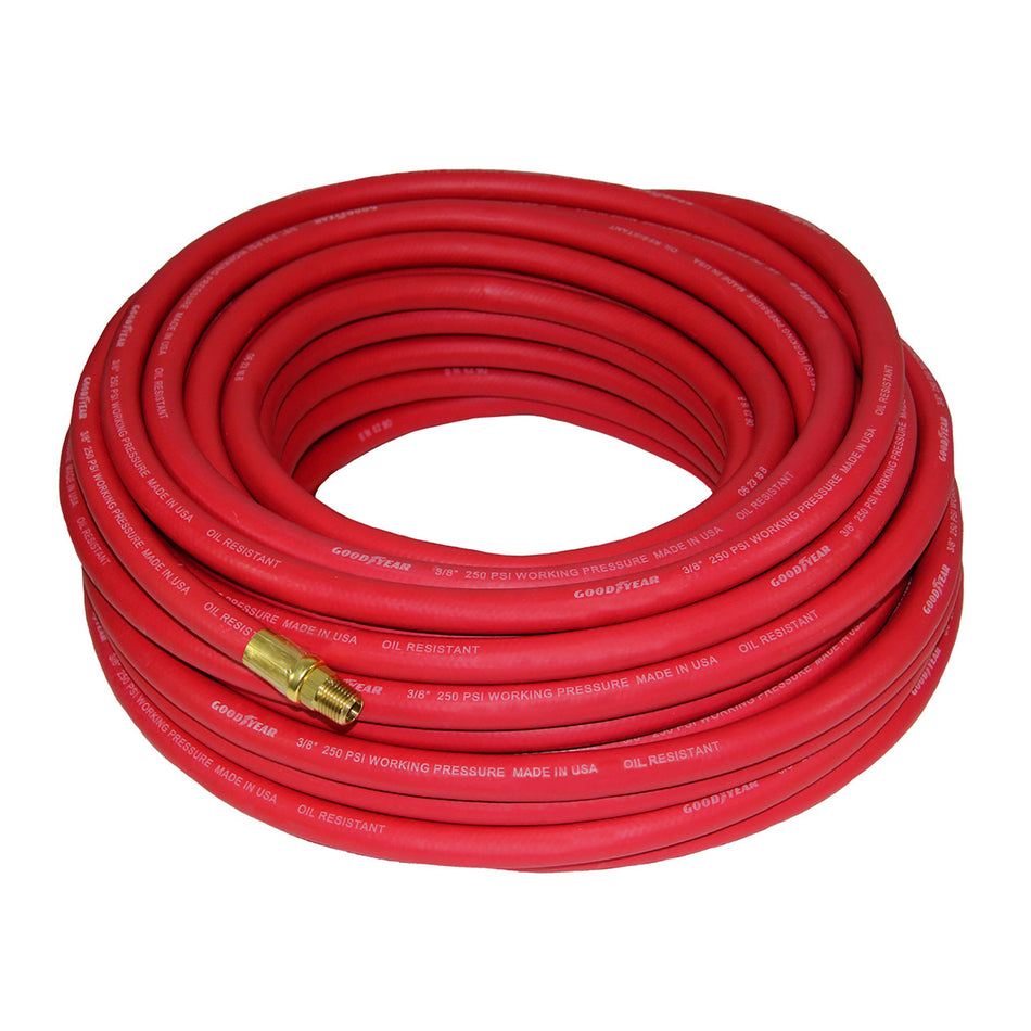 GRIP Goodyear 50 ft. L x 3/8 in. Dia. EPDM Rubber Air Hose 250 psi Red