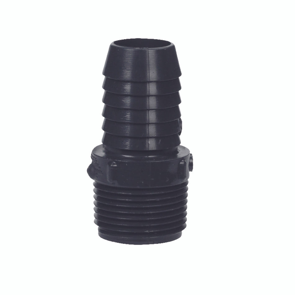 Lasco Schedule 40 1 in. Insert x 1 in. Dia. MPT PVC Male Adapter
