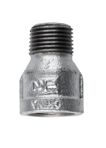 BK Products 1/2 in. FPT x 1/2 in. Dia. FPT Galvanized Malleable Iron Extension Piece