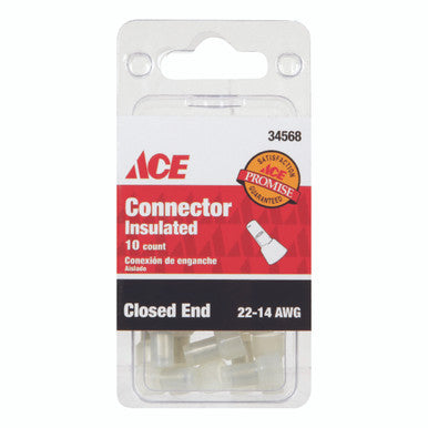 Connector Closed End 22-14 AWG Pack 10