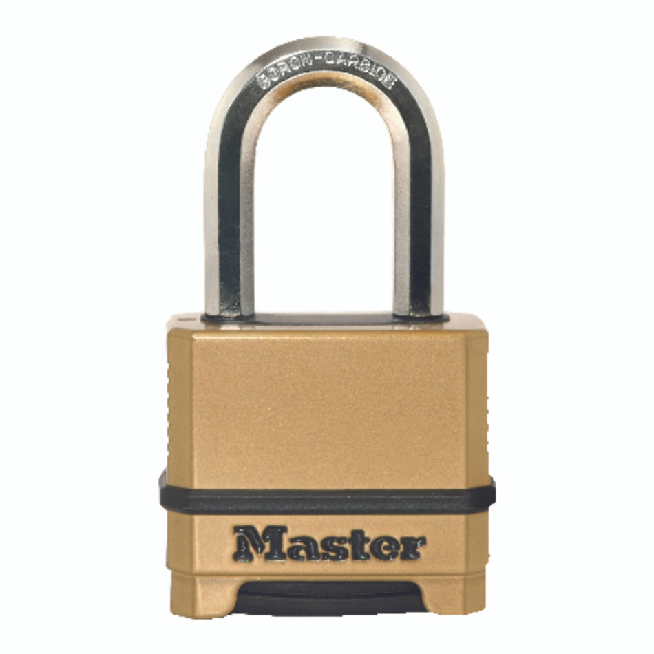 Master Lock 2 in. H x 1-7/32 in. W x 2 in. L Steel Dual Ball Bearing Locking Padlock 1 pk Keyed