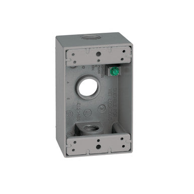 Outlet Box 1 Gang 1/2 3 Hole