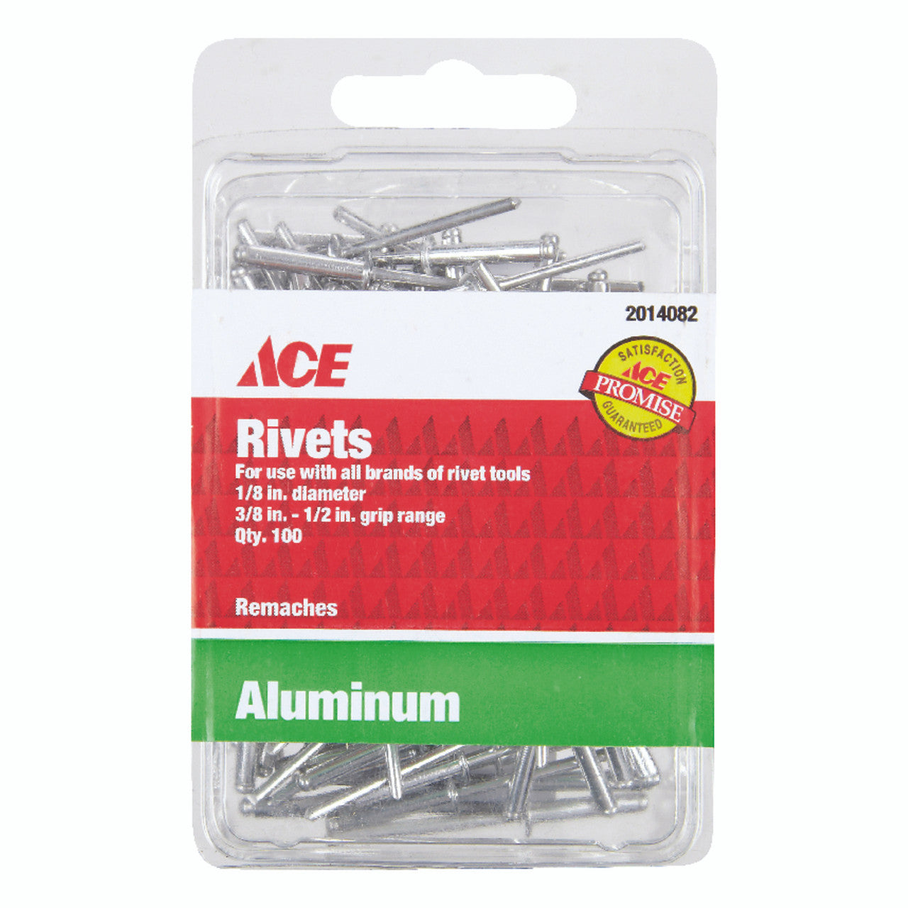 aluminum rivets  100-pack fasteners