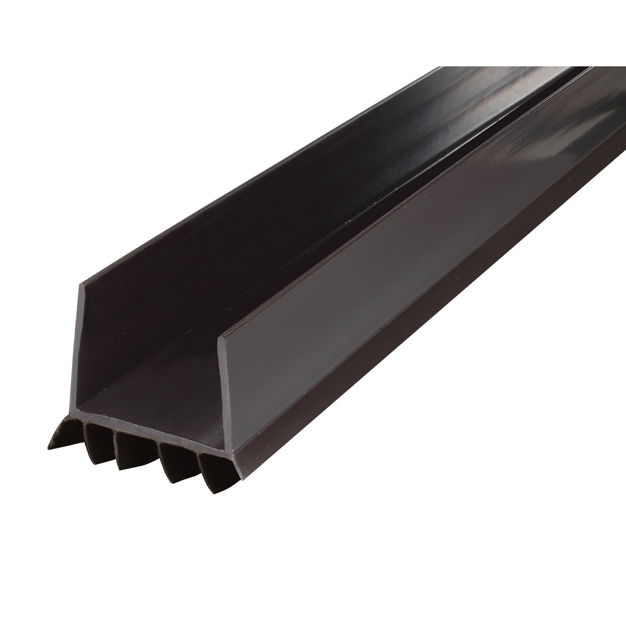 M-D Building Products Brown Vinyl Door Seal For Door Bottom 3 ft. L x 1-3/4 in.