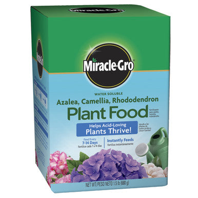 Miracle-Gro Azalea, Camellia, Rhododendron Powder Plant Food 1.5 lb.
