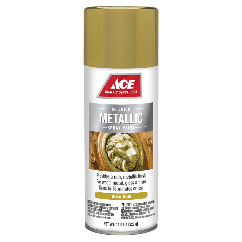 ace metallic bright gold 11 ounce paint coating supply