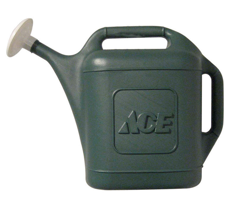 ace green 2 gal. resin watering can lawn garden outdoor supply