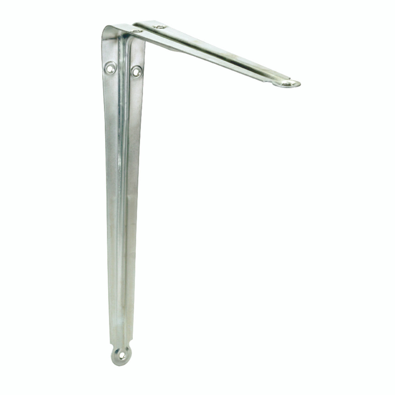 hampton steel heavy duty shelf bracket 16 ga. 12 in. l 35 lb. shelf bracket brace hardware