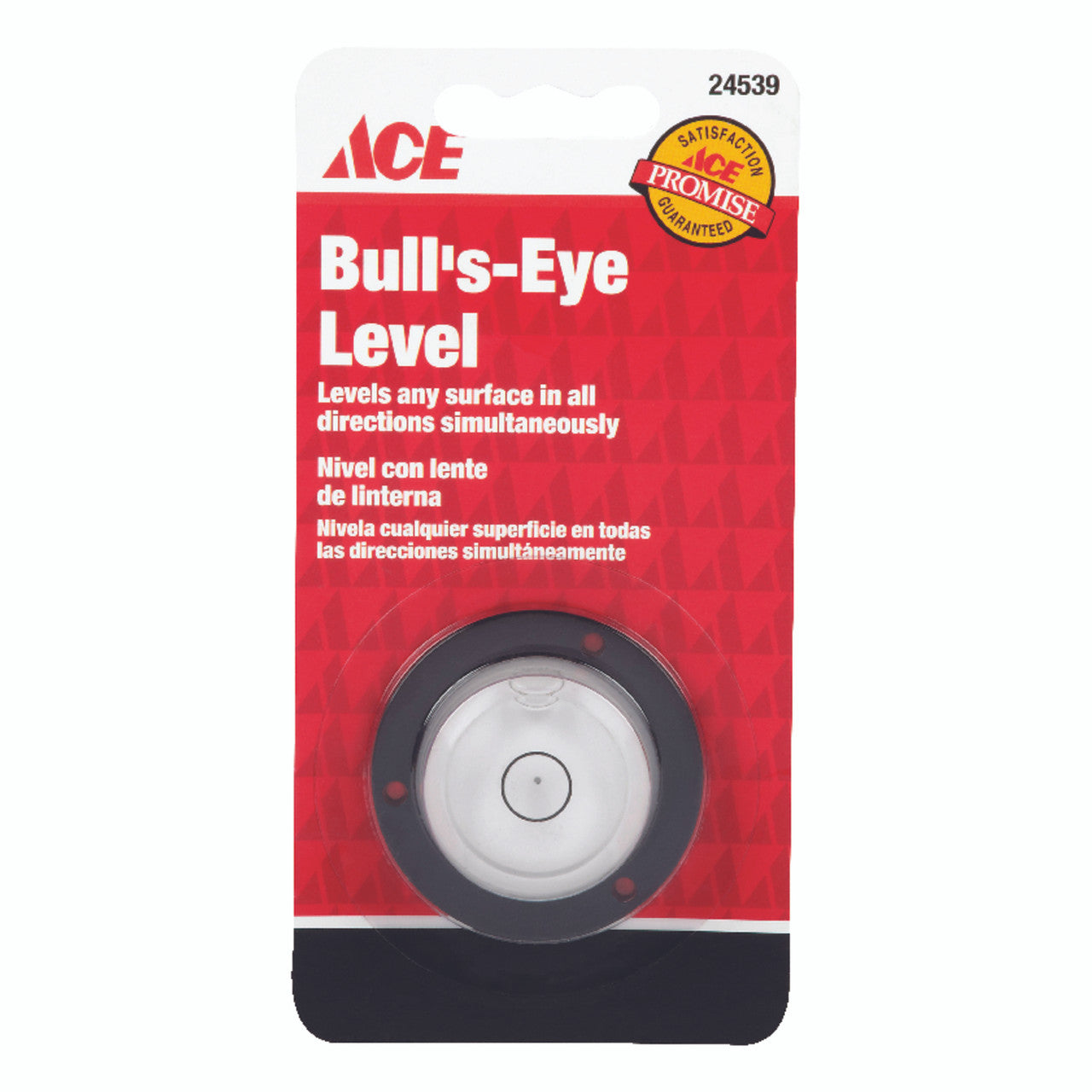 level bullseye 1-3/8 ace spirit level  alignment tool