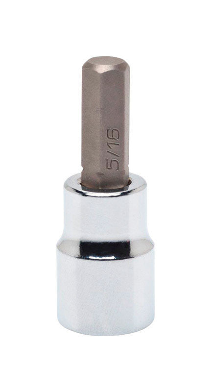 Crescent 7 mm x 3/8 in. drive Metric 6 Point Standard Hex Bit Socket 1 pc.