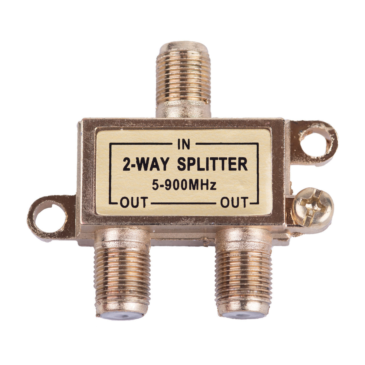 splitter 2 way coaxial electrical supply