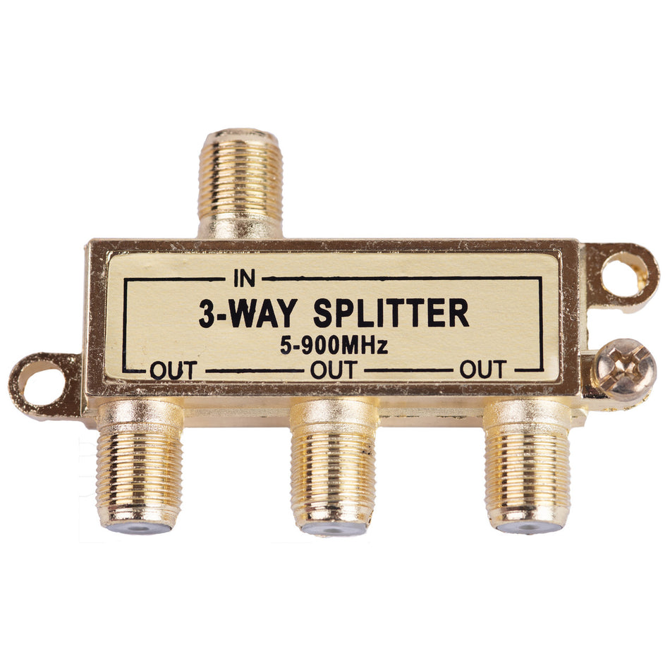 SPLITTER 3 WAY COAXIAL