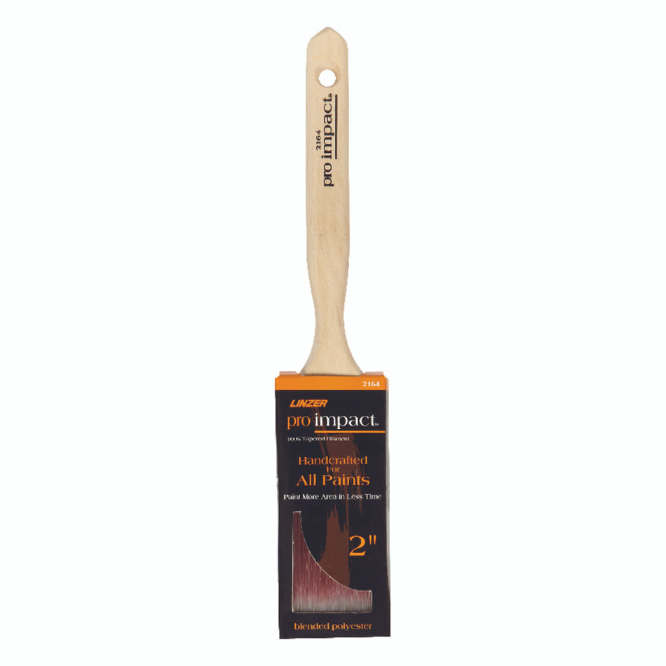 Linzer Pro Impact 2 in. W Flat Paint Brush