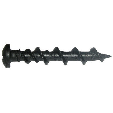 WALLDOG Screw & Anchor In One! Black Pan Head Phillips
