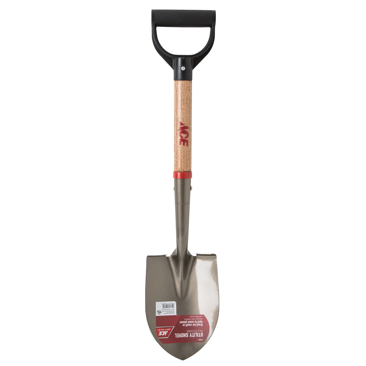 wood shovel lawn garden tool