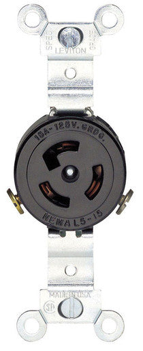 Locking Receptical L5-15R 15 Amp