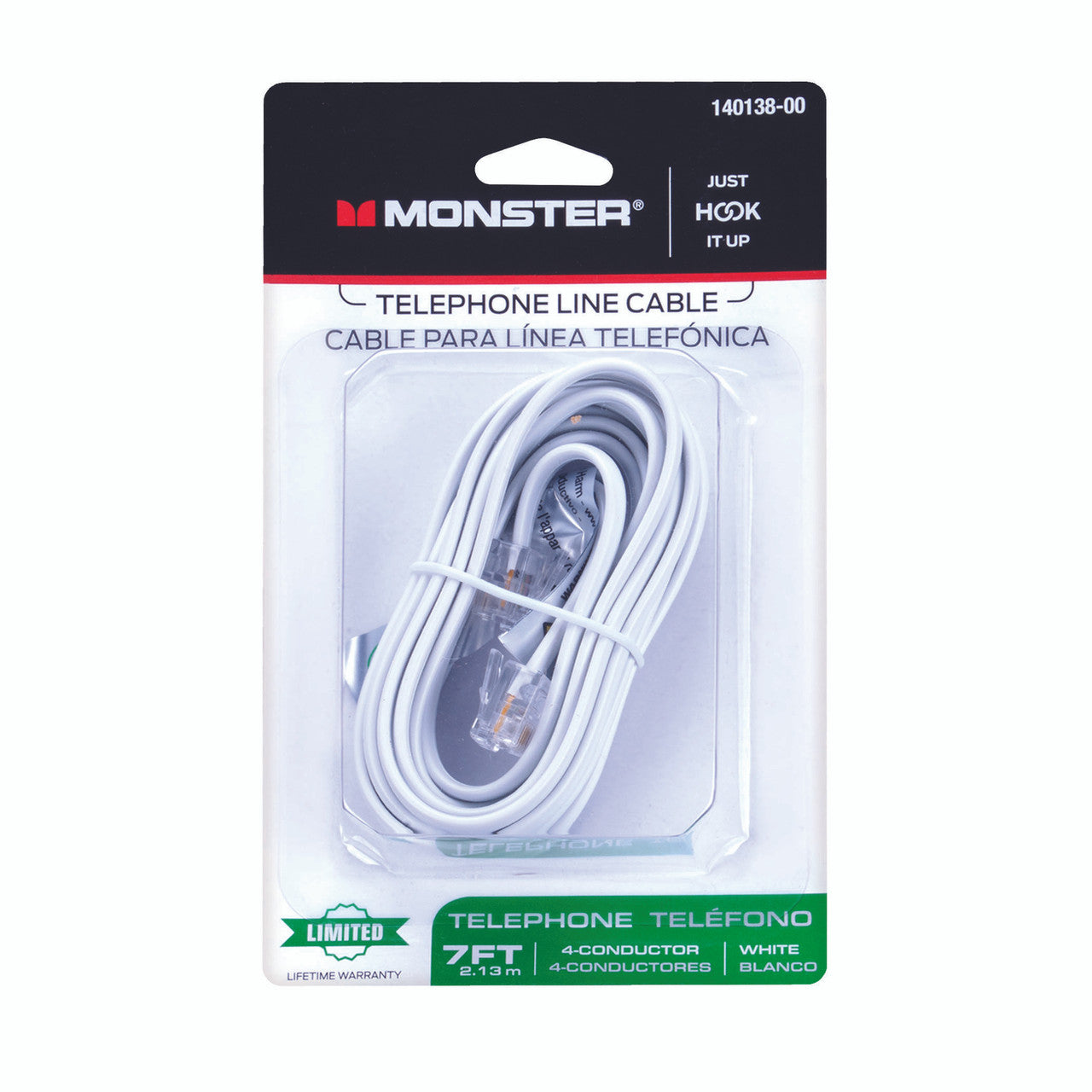 phone line cable 7 ft. audio video data