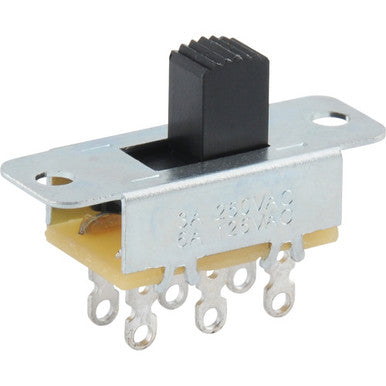 2-Position 6-Terminal DPST Slide Switch (6 Amp-125 Volt)