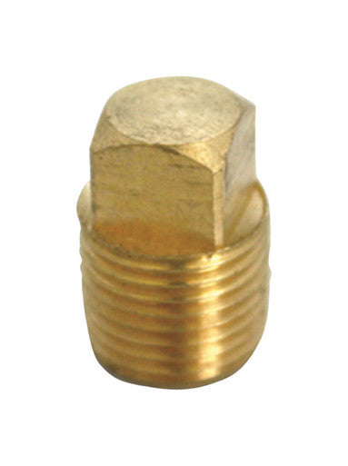 Jmf 3/8 In. Mpt Brass Square Head Plug