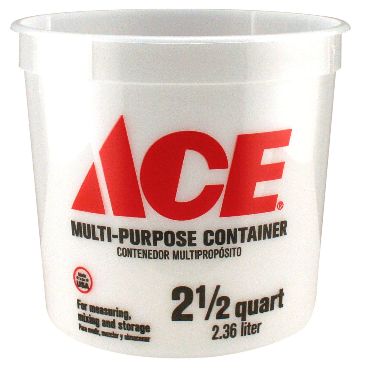 multi mix container 2.5 quart paint mixer pail mixing tool