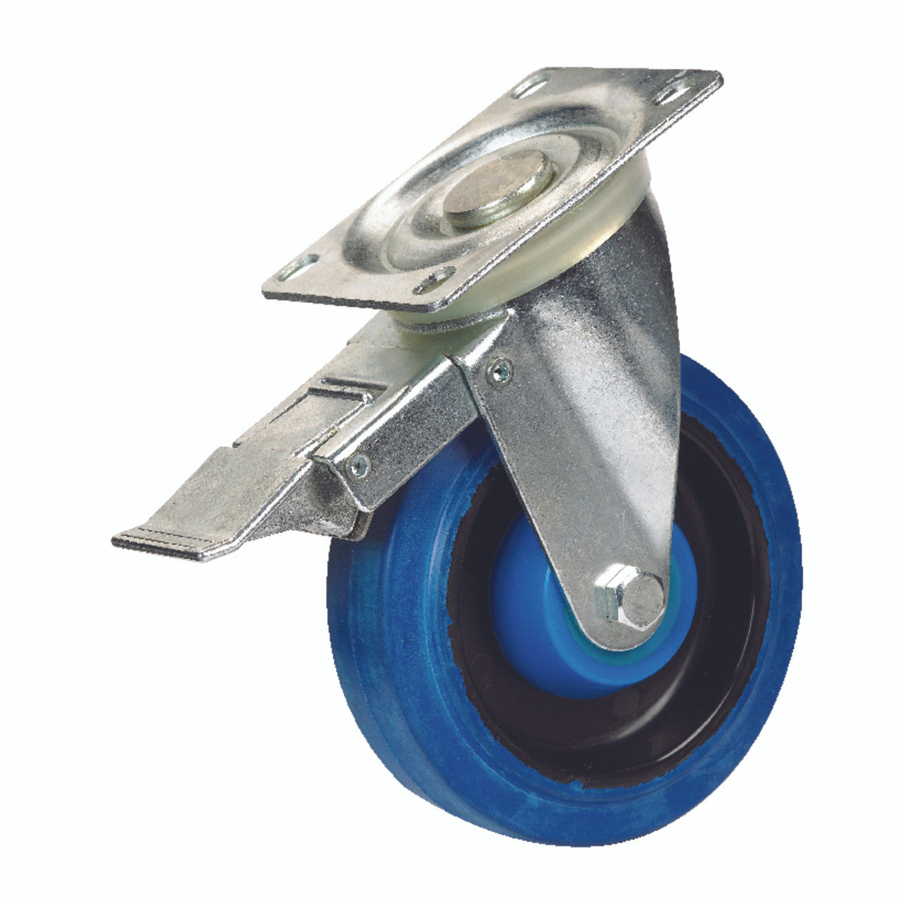 shepherd 4 in. dia. swivel rubber caster 265 lb. 1 pk caster glide floor pad furniture hardware