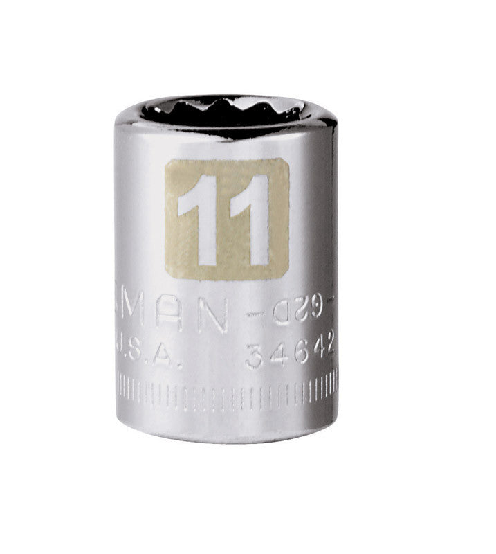 craftsman socket 3/8 drive 11 millimeter 12 point  socket ratchet