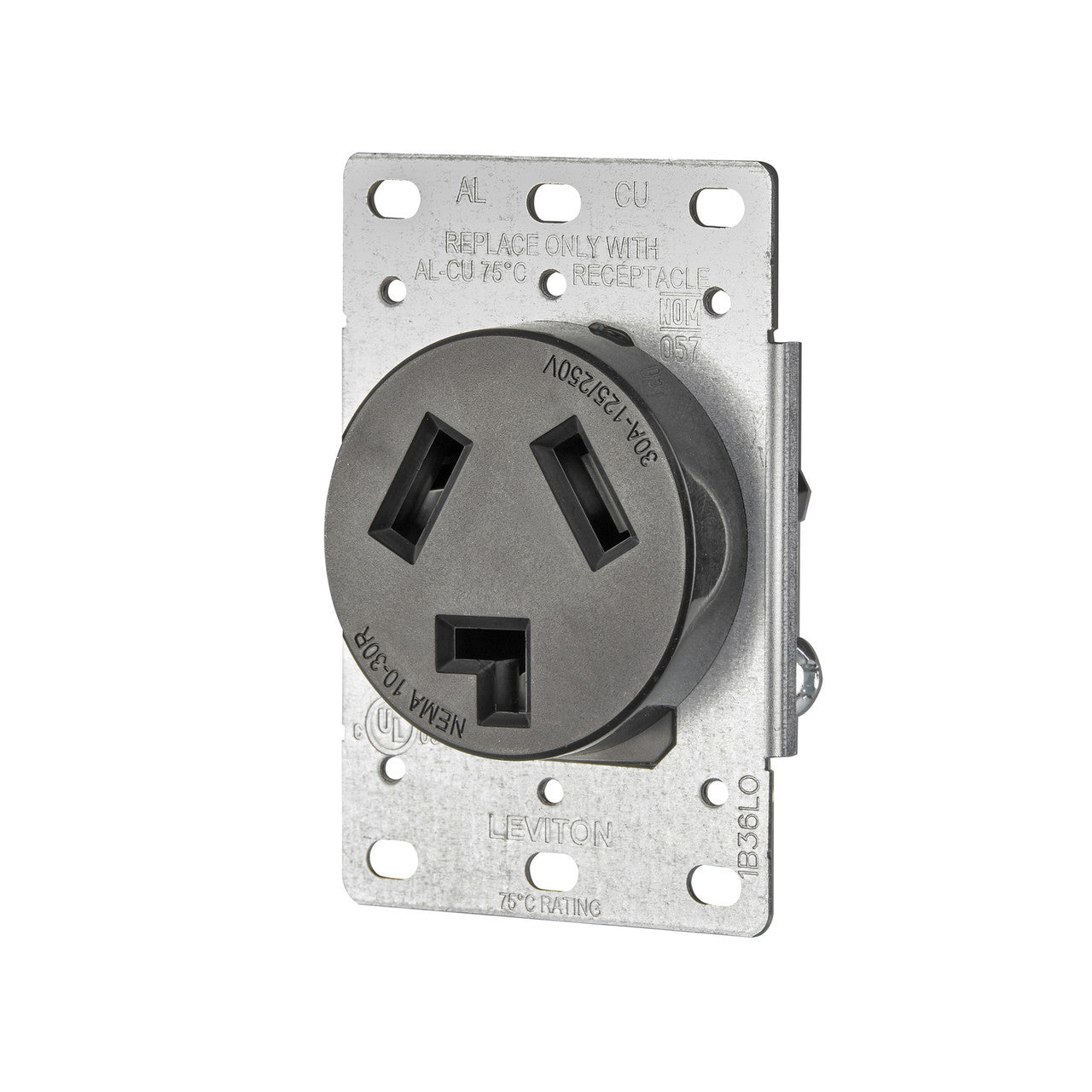 receptacle flush mount 30 amp electrical outlet receptacle 30 Amp