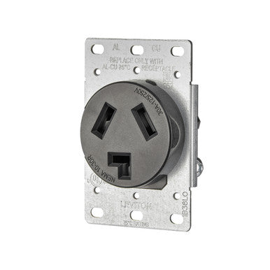 Receptacle Flush Mount 30 Amp