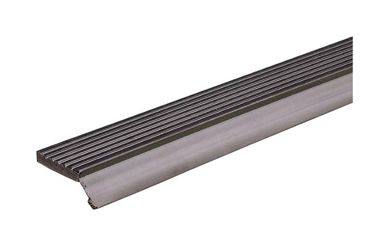 m-d building products brown vinyl weather stripping for garage door 7 ft. l x 3/4 in. weather stripping seal building hardware