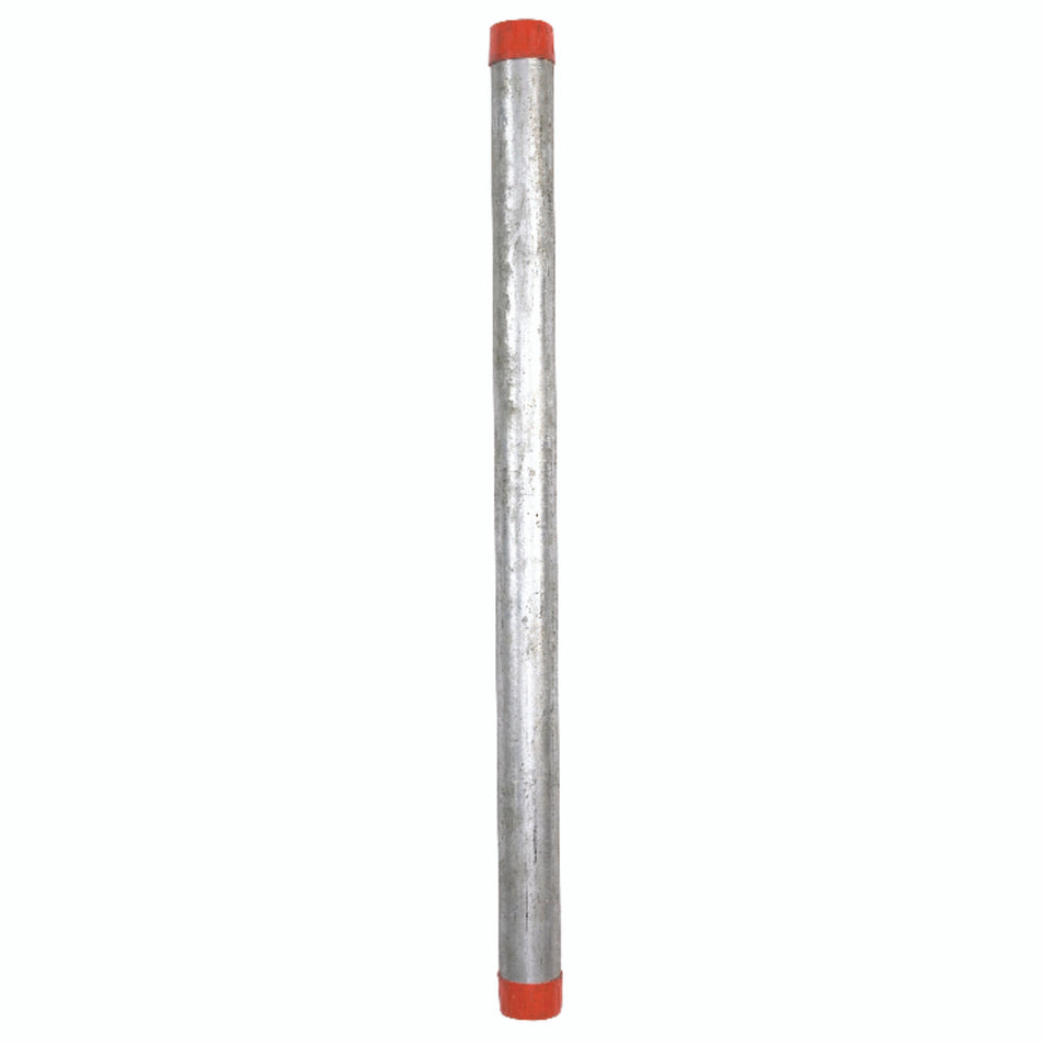 B&K Mueller 1-1/2 in. Dia. x 30 in. L Galvanized Steel Pre-Cut Pipe