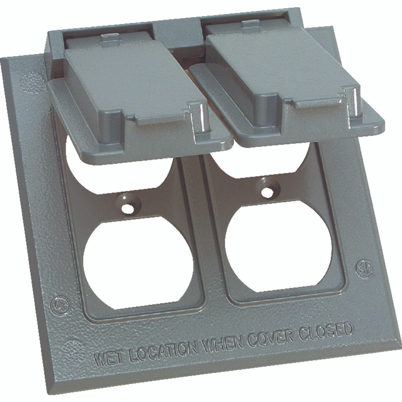 duplex receptacle cover 2 gang electrical supply