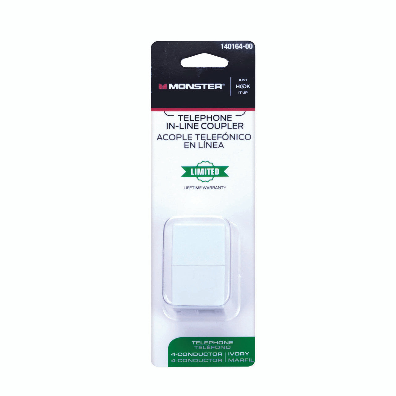 coupler in line white electrical supply