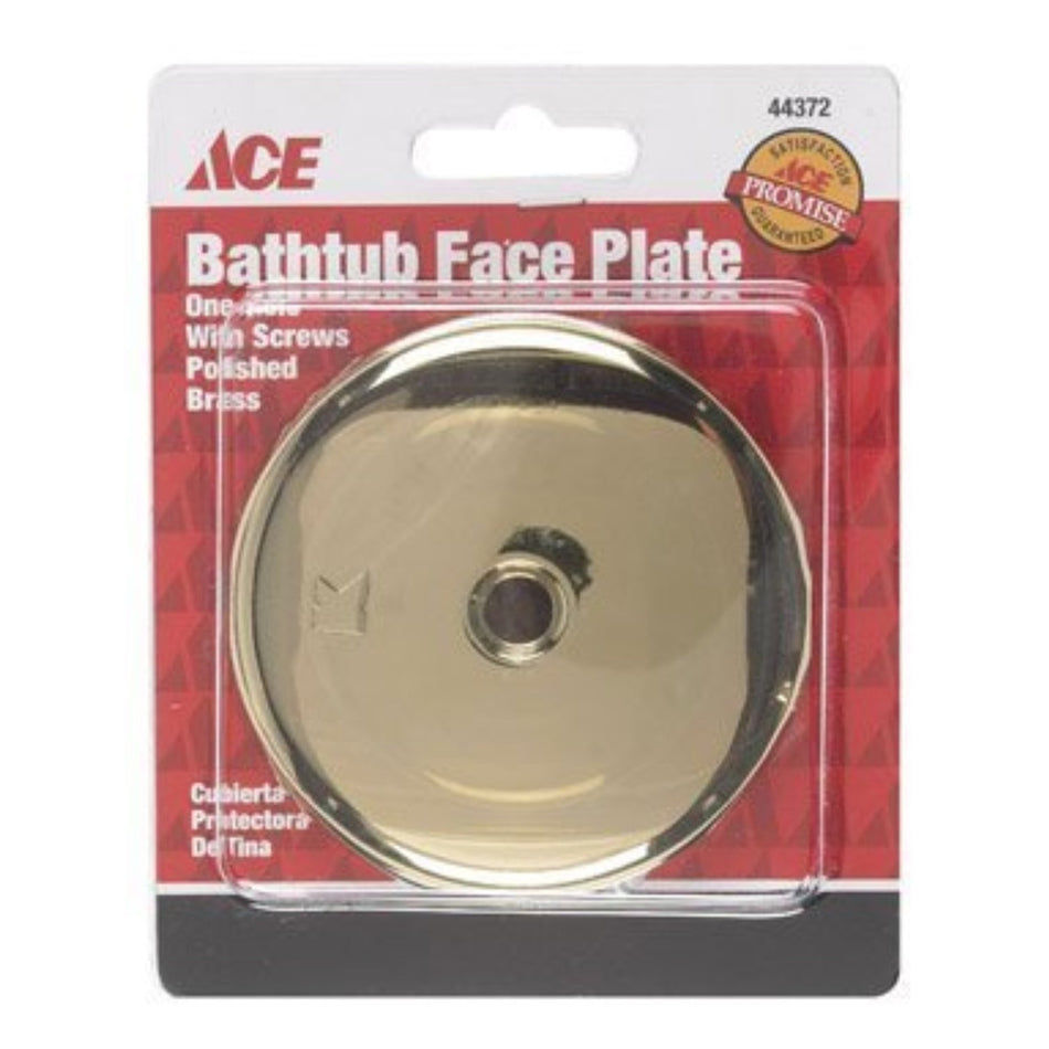 Ace Brass Waste And Overflow Plate