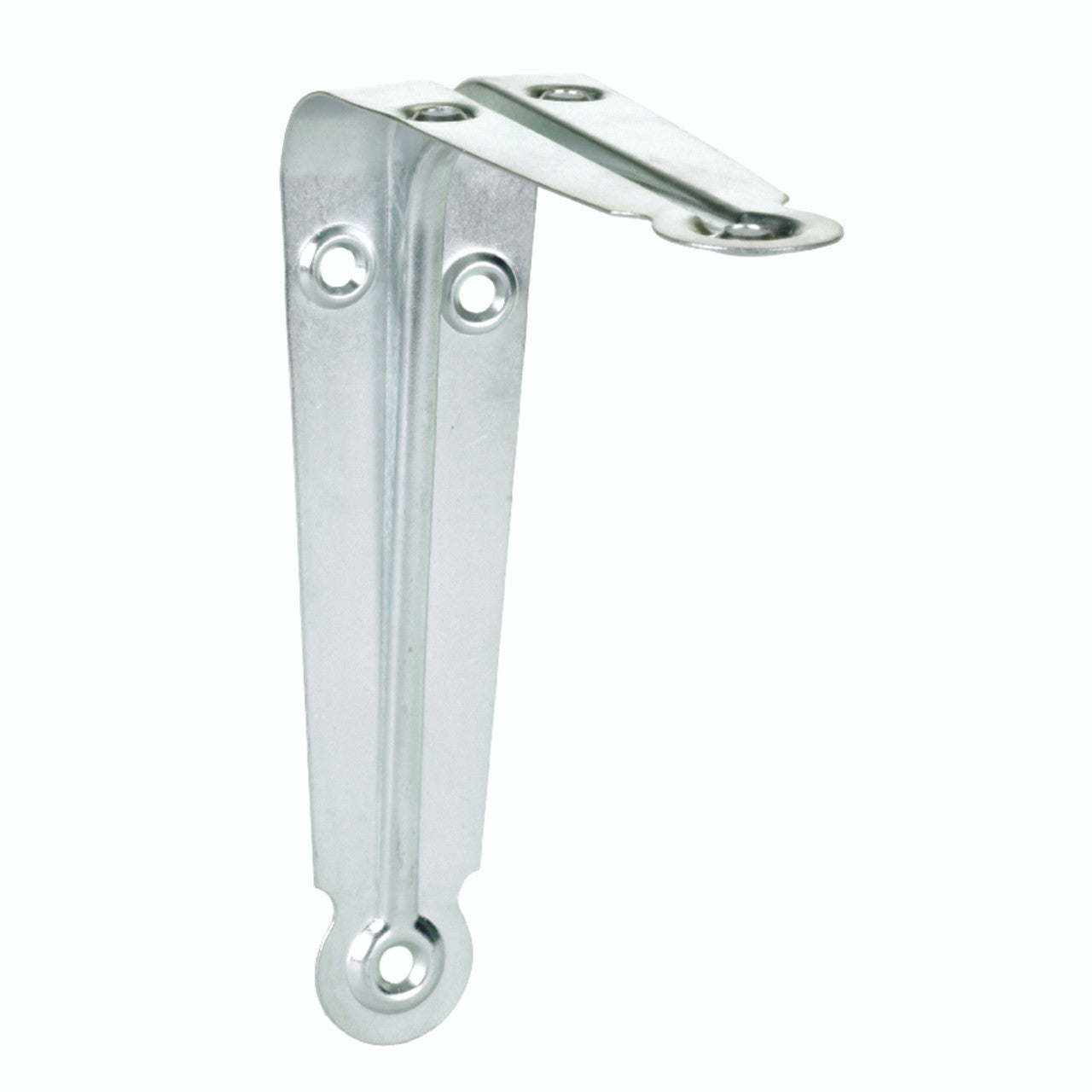 hampton steel heavy duty shelf bracket 22 ga. 5 in. l 25 lb. shelf bracket brace hardware