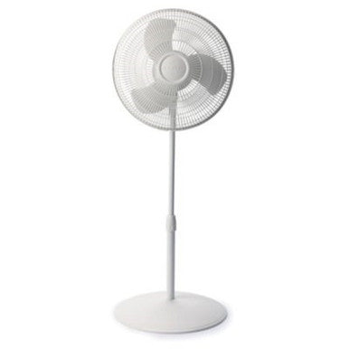 Pedestal Fan Oscillating 16 White