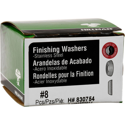 stainless steel finish washer  fastener hardware
