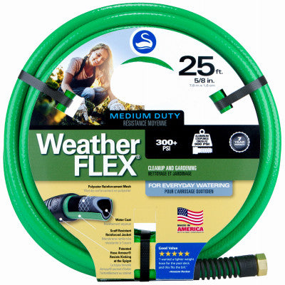 5/8x25' weather hose lawn garden outdoor supply