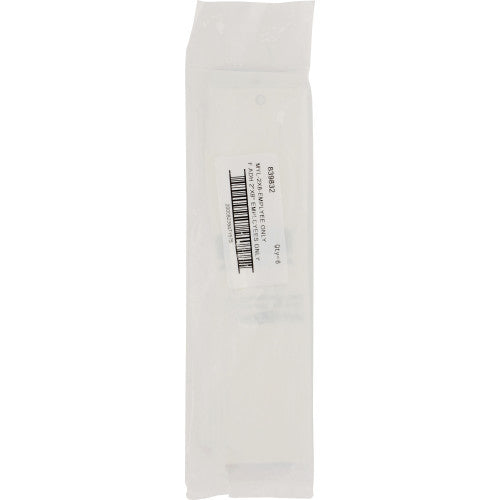 adhesive employees only sign (2" x 8") facility sign safety identification