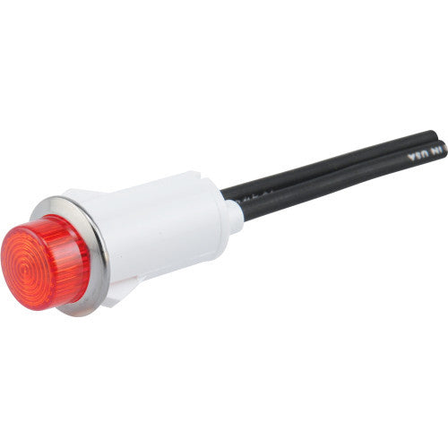 red indicator high profile pilot light (1/3w x 125v) electrical supply