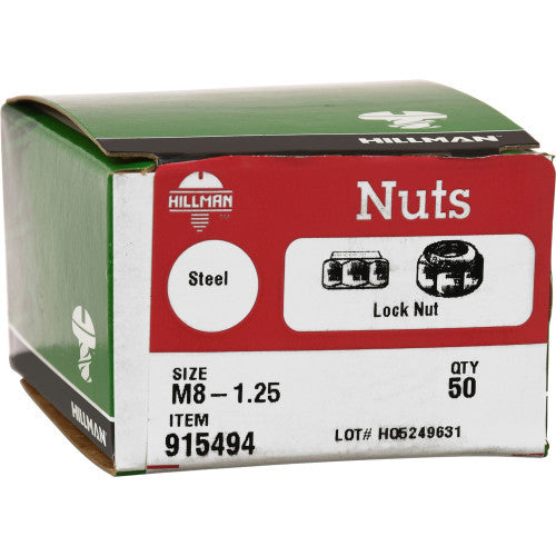 metric nylon insert lock nut  fastener hardware